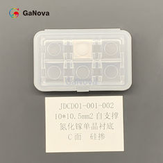10*10,5 mm2 GaN Single Crystal Substrat Grubość 350 ±25 µm TTV ≤ 10 µm