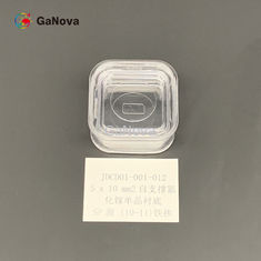 5*10mm2 SP-Face (10-11) Niedomieszkowany wolnostojący GaN typu SI wolnostojący monokrystaliczny rezystywność podłoża &gt; 10⁶ Ω·Cm Urządzenie RF