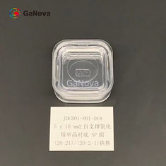 5x10mm2 Sp Face Gan Epitaksjalny wafel Un Doped Si Type Gan Single Crystal Substrat