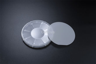 625um do 675um 4 Inch Blue LED gallium nitride GaN Epitaxial Wafer On Sapphire SSP Flat Sapphire