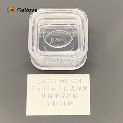 TTV ≤ 10μm A-Face Un-Doped N-Type Free-Standing GaN Single Crystal Substrate Opór 0,1 Ω·cm Urządzenie zasilanie/laser W