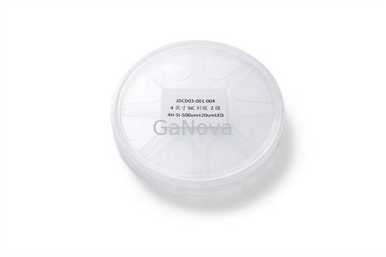 Fazowana płytka epitaksjalna SiC 150,0 mm +0 mm/-0,2 mm 350,0 um ± 25,0 um