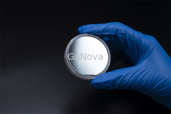 Wymiar 520 ± 10 nm 2-calowy zielony GaN LED na płytce krzemowej 20 nm Warstwa kontaktowa