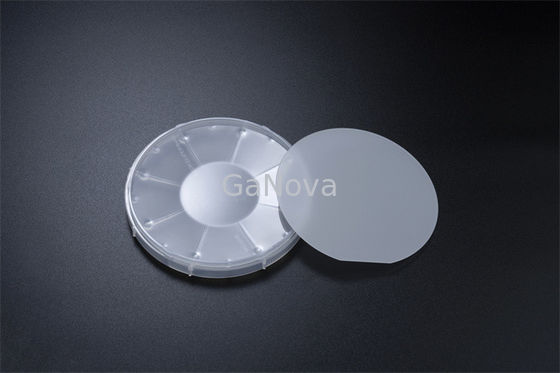 4-calowy GaN typu P z domieszką Mg na szafirowym waflu SSP Rezystywność ~ 10Ω Cm LED Laser PIN Epitaksjalny wafel