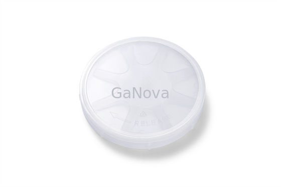 4-calowy GaN na szafirowym waflu Niebiesko-zielony wafel LED Płaskie szafirowe 100 mm