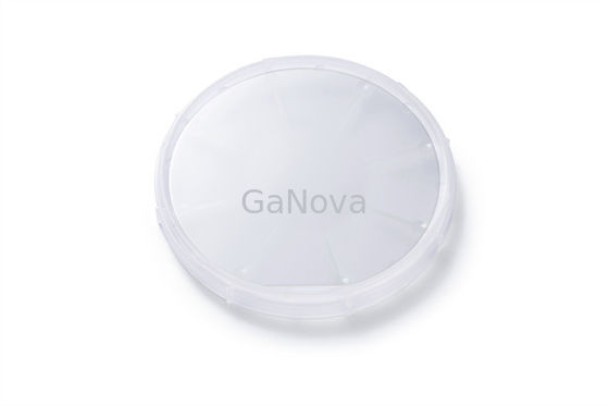 4-calowy niebieski LED GaN Epitaksjalny wafel C Plane Flat Sapphire
