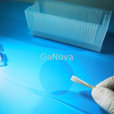 Typ R 50 mm szafirowa grubość płytki 420 μm OF długość (mm) 16 chipów LED